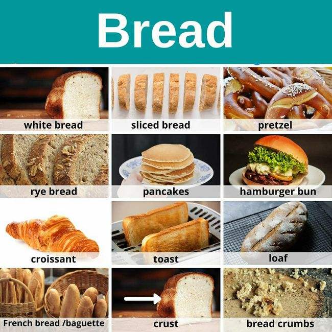 面包的英语怎么说