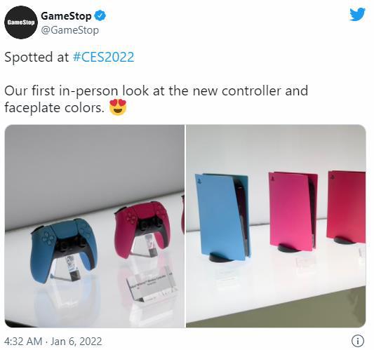 5 款颜色 PS5 主机盖及手柄成品展示 着实亮眼 