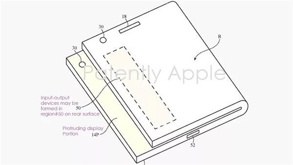 iPhone 折叠屏原型手机专利曝光：看起来有点丑 