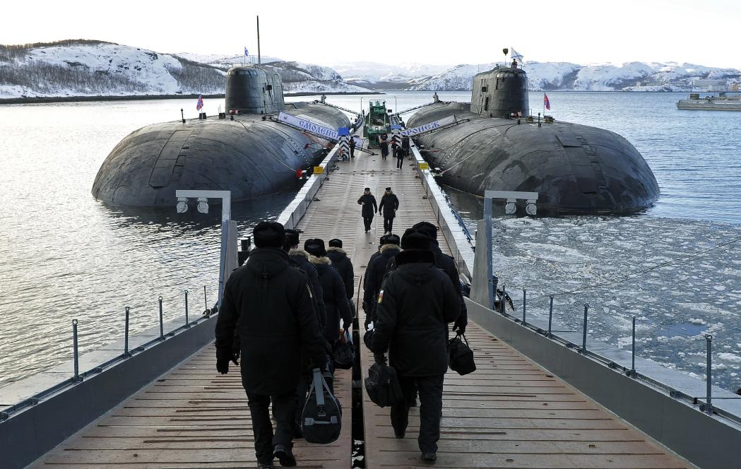 潜艇鱼雷战（俄媒：俄海军3艘潜艇在巴伦支海进行“鱼雷决斗”）