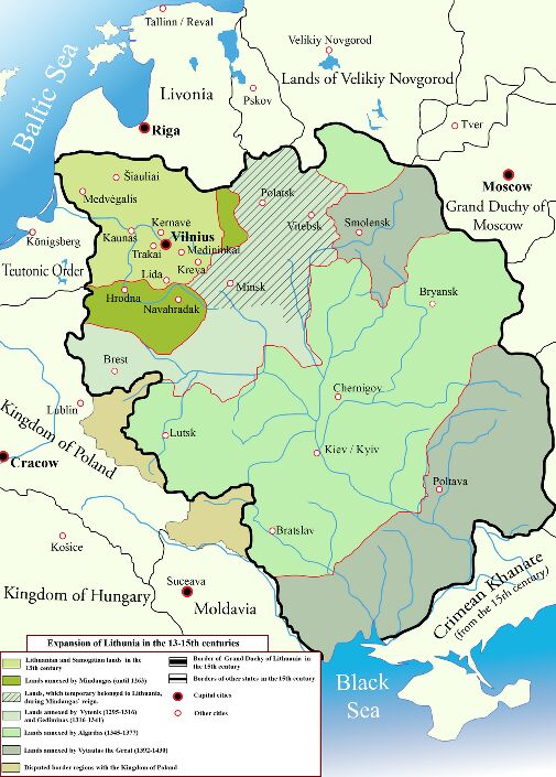立陶宛：15世纪欧洲第一大国，为何如今沦为弹丸国