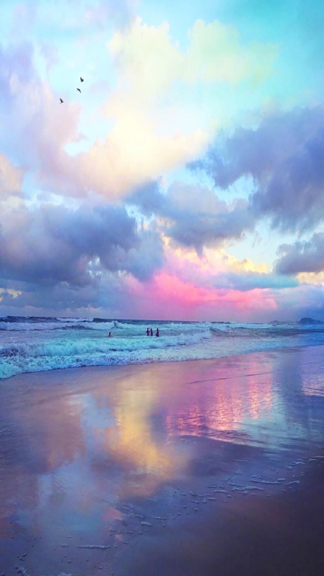唯美的海滩落日风景 - 绝美图库 - 华声论坛