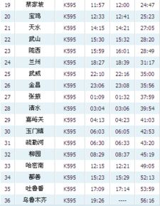 重庆到杭州火车时刻表