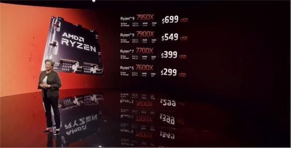 AMD 确认锐龙 7000 供应没有任何限制