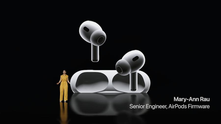 苹果 AirPods Pro2 发布：升级 H2 芯片，降噪能力提升 2 倍
