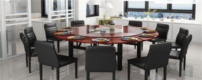 十人台的餐桌直径是多少（餐桌的材质有哪些种类？）