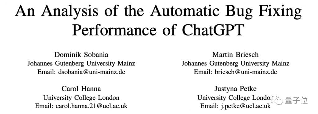 ChatGPT 修 bug 横扫全场，准确率达 78%！网友：程序员要开心了