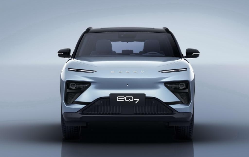 奇瑞全铝平台 SUV eQ7 外观官图曝光 颜值拉风更显运动感
