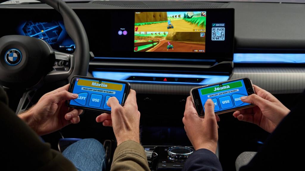 宝马纯电汽车引入车载游戏平台 AirConsole，用户可在充电时游玩