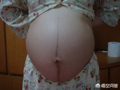 怀孕1一9月肚子变化图（初期怀孕肚子会有什么变化吗）