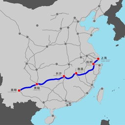 长沙到上海高铁要多久